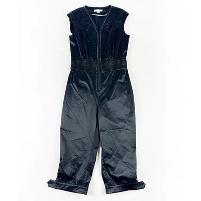 Mono M by Madonna x H&M vintage y2k negro satinado estrás talla s/m Foto 1 de 4