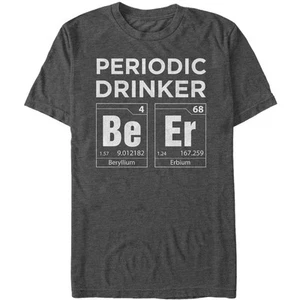 Men's Lost Gods St. Patrick's Day Periodic Table Drinker T-Shirt - Picture 1 of 19