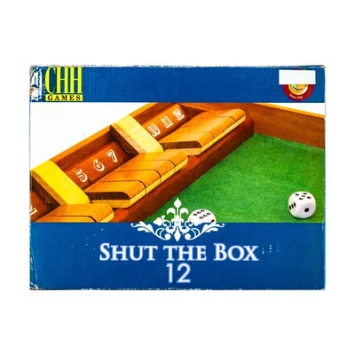 Creative Crafthouse Boardgame Shut the Box 12 Box Fair/NM - Image 1 of 2