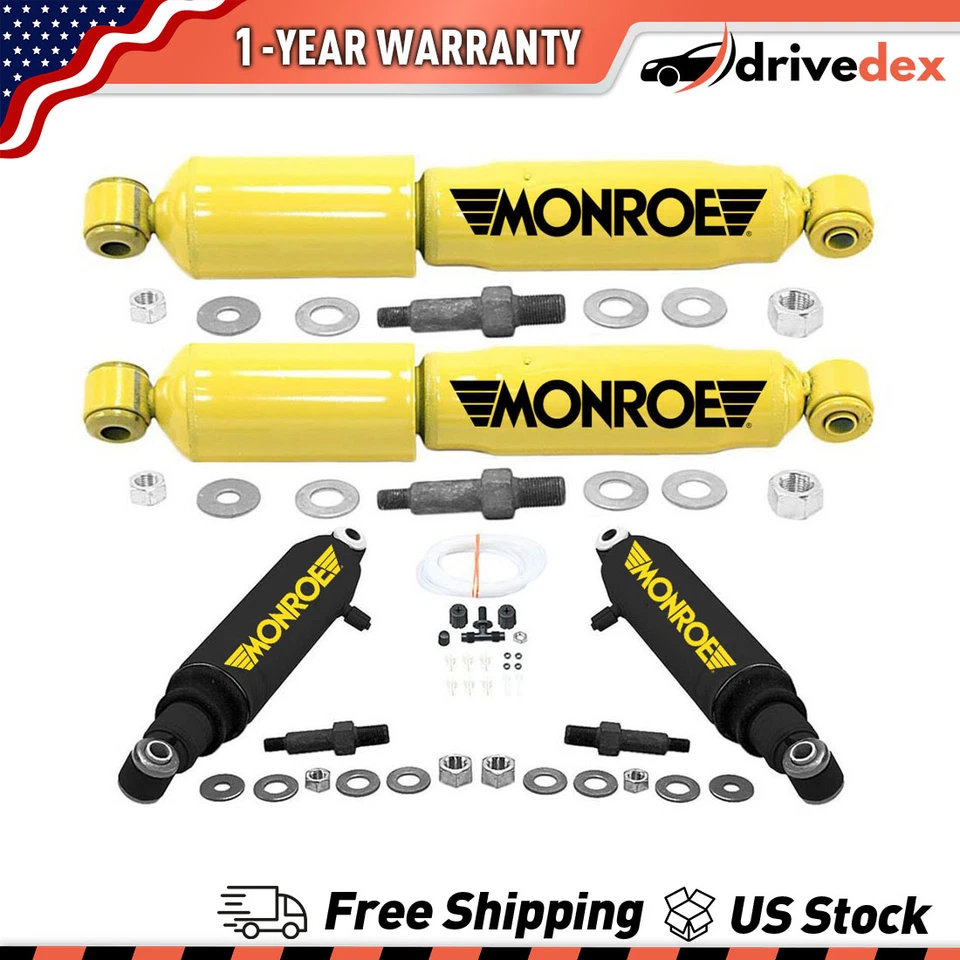 Amortiguadores delanteros traseros Monroe para 1975 1976 1977 1978 1979 Chevrolet P20 Foto 1 de 4