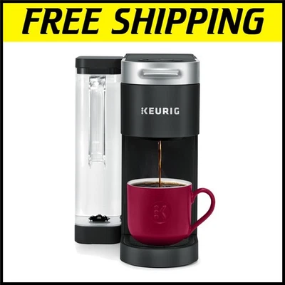 Fast & Efficient Single Serve Coffee Machine - 4 Brew Options, 66 oz Reservoir - Image 1 of 4