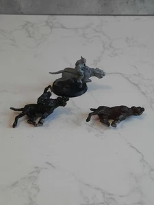 Warhammer - Warg Riders x3 - Plastica - Il Signore degli Anelli - LOTR - MESBG - Foto 1 di 10