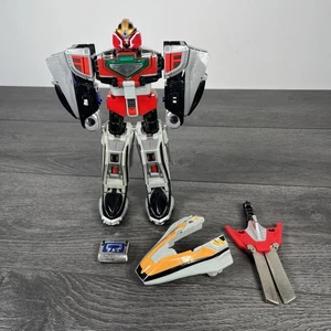 Power Rangers Time Force Megazord DX Time Robo Ranger 3D Flyer Bandai Vintage - Picture 1 of 16