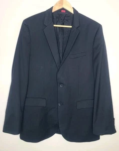 Traje Blazer Hugo Boss Super Negro 100% Lana Virgen Talla 42R - Imagen 1 de 8