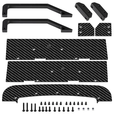 1Set RC Carbon Fiber Skid Plate Chassis For 1/8 ARRMA Infraction BLX 3S Upgrade - Image 1 of 4