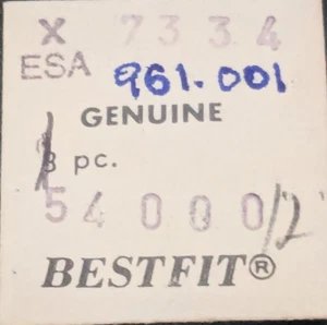 NOS Esa Quartz Watch Cal. 961.001 Bestfit # X7334 Elect Module Shouldered Screw - Picture 1 of 2