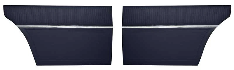 Chevy II Nova 1965; paneles interiores de puertas traseras; camioneta de 4 puertas; N65601 Foto 1 de 3