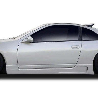 For Nissan 300ZX 90-96 Side Skirt Rocker Panels Vapor Style Fiberglass Wide Body Foto 1 de 4