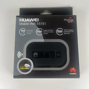 Huawei E5151 Mobile WiFi Hotspot 3G LAN WAN Ethernet - Foto 1 di 3