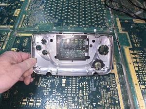 Sega Original Game Gear 2110 LEERE exakte Frontplatte NUR mit Glas - intakt - sauber - Bild 1 von 16