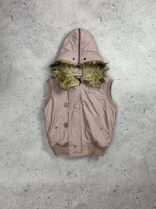 Alpha Industries Vintage Faux Fur Y2K Vest N2B Type If Six Was Nine LGB Size M - Picture 1 of 20