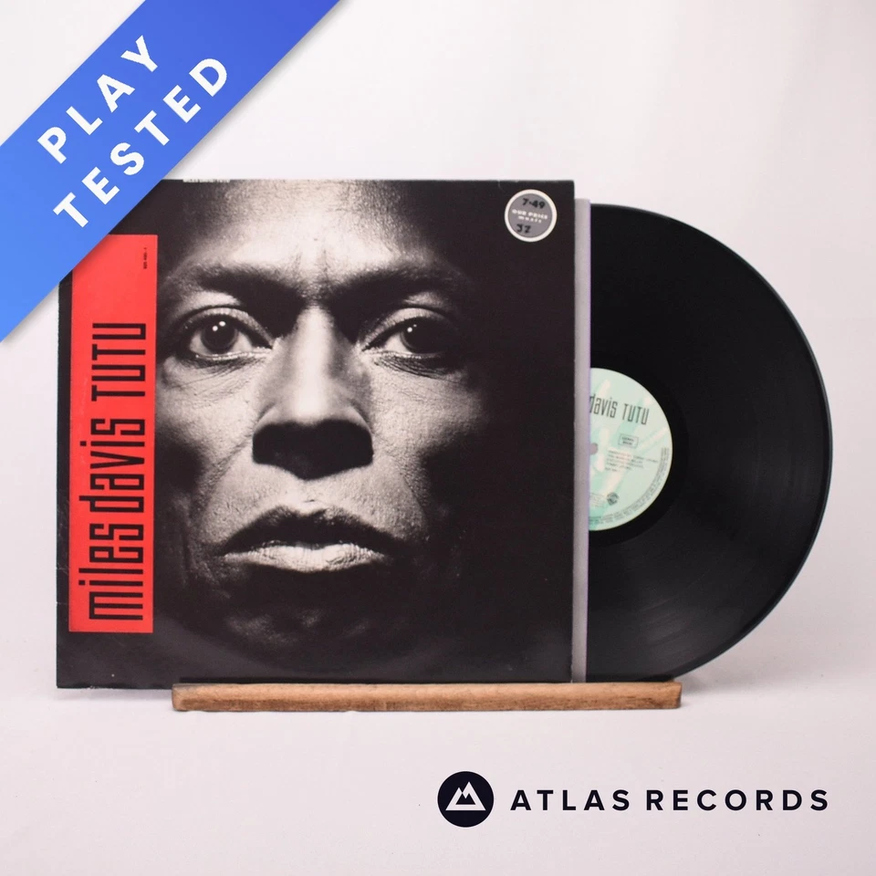 Miles Davis Tutu LP Album Vinyl Record 925 490-1 Warner Bros. Records - EX/VG+ Foto 1 de 4