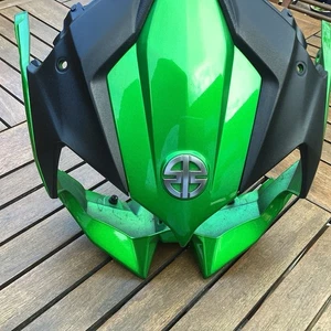 kawasaki z h2 Nose Cowling Headlamp Fairing Green - Picture 1 of 7