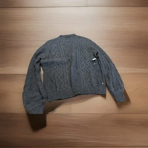 Volcom SHE SAVAGE SWEATER - DARK GREY Size L - Picture 1 of 8