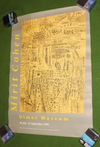 1998 Ulmer Museum MIRIT COHEN Exhibition Poster Collectors MUST L@@K - Picture 1 of 2