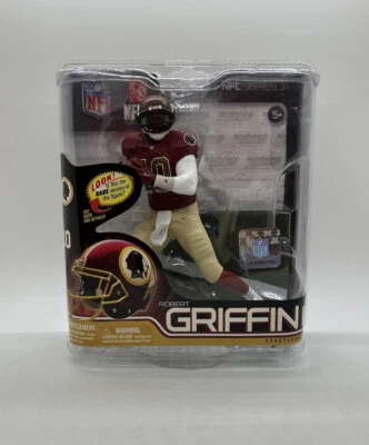 Figura McFarlane Robert Griffin III Washington Redskins Throwback NFL Series 31 Foto 1 de 4