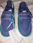John Lewis Toddler Canvas Boat Shoes Size 10 Brand New Bagged with Tags