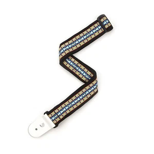 Planet Waves 50G09-DX 50MM Hootenanny Deluxe Blue Yellow Guitar Strap - Picture 1 of 3