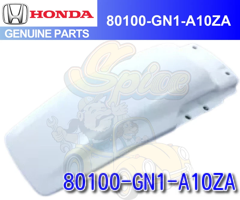 Genuine Honda Rear Fender Shasta White 1985-2000 XR80 R XR100 R - Imagem 1 de 1