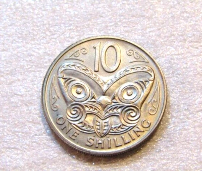 1969 New Zealand 10 Cents unc Coin - Image 1 of 4