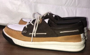 Timberland women's canvas slip on  boat shoes size 9 - Picture 1 of 11