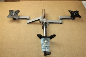 Dual MONITORARM MIT SCHREIBTISCHKLEMME VESA stabiles hochwertiges Modell, 3,5kg - Photo 1/10