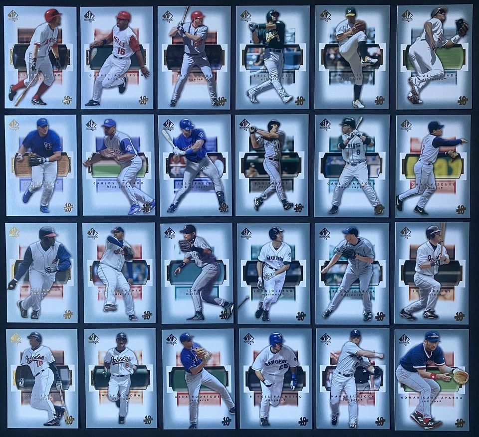 SP Auténticas 2003 - Tarjetas de béisbol - Completa tu conjunto - Tú eliges Foto 1 de 1