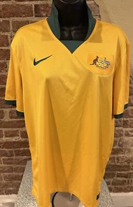 Nike Dri-Fit Australia 2014 Home Soccer Futbol Jersey 578177-702 Womens Large** - Picture 1 of 8