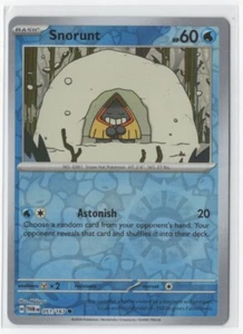 Pokemon Twilight Masquerade 051/167 Snorunt Reverse Holo - Picture 1 of 1