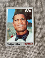 DCC: 1970 Topps Felipe Alou A's Oakland Athletics #434 EX+