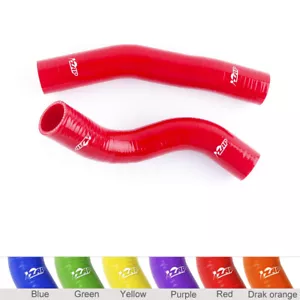 3ply Silicone Radiator Hose For Toyota Landcruiser HZJ80 1HZ motor 1990-1998 Red - Picture 1 of 7