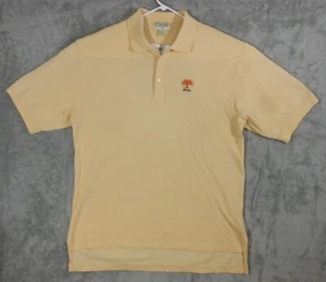 E Magrath Poloshirt Herren Gr. XL Kurzarm Oaktree Logo Gelb Freizeit - Bild 1 von 9
