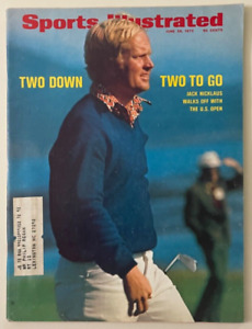 Sports Illustrated June 26, 1972 Jack Nicklaus Two Down Two To Go Bagged/Boarded