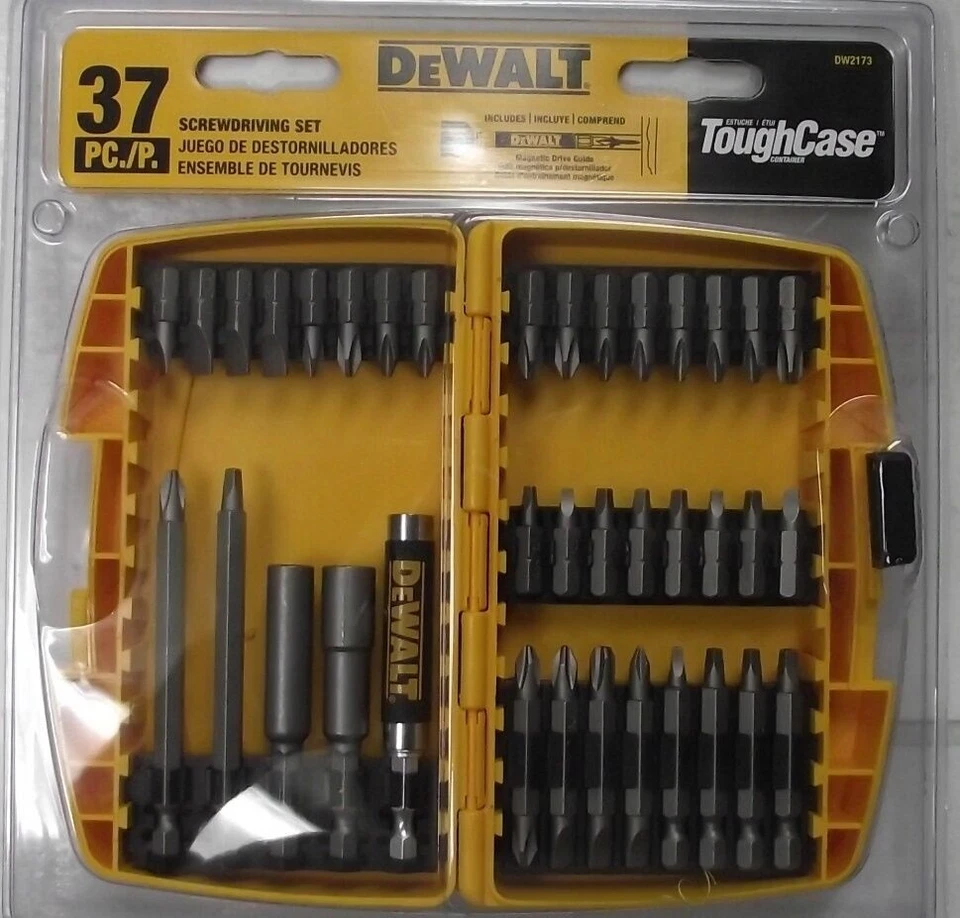 DeWalt DW2173 37pc Screwdriving Set With Case - Image 1 of 1