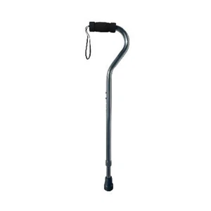 Bastón de aluminio de alta resistencia gris pizarra 600 lb tapa de peso ajustable 30" a 40" - Imagen 1 de 6