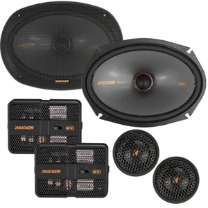 Kicker 51KSS6904 6x9" KS Series 2-way 4-ohm Component Speaker System - Picture 1 of 4
