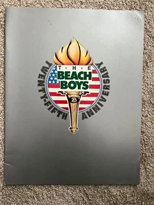 Vintage The Beach Boys 25th Anniversary Concert PROGRAM Tour Book. 1986 - Picture 1 of 1