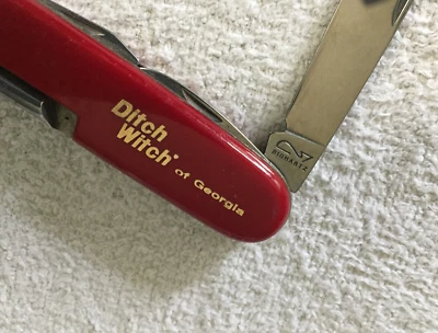 Cuchillo Barlow Solingen Inox 7 hojas/herramientas - Rojo RICHARTZ ¡Muy genial! Foto 1 de 4