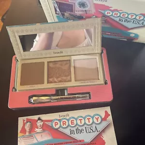 Benefit cometics Pretty in the U.S.A. Blush Bronzer Brow NIB Rare - Picture 1 of 4