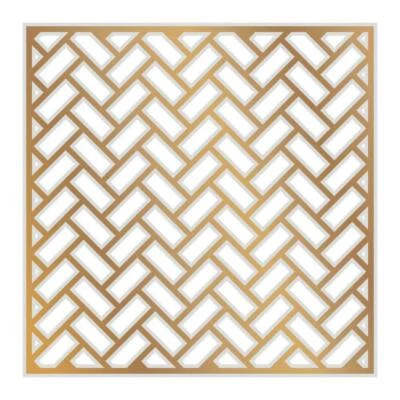 Cut and Foil Die Hotfoil Stamp Gentleman's Crafter Parquet Tiles Background - image 1 of 2