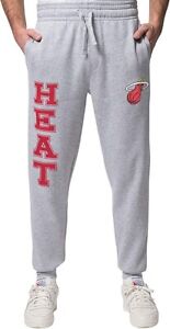  Miami Heat NBA Joggers Sweatpants  Jogging Pants MENS  XL  with pockets  NWT