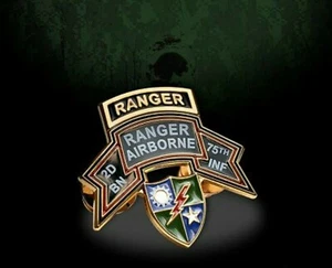 Army Ranger Airborne 2nd Bataillon 75th Infantry Legacy Military Hat Pin - Bild 1 von 1