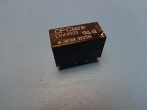 (1) LM44B00 CP CLARE General Purpose Relay DPDT 2A SEALED Through Hole 8 PIN - Picture 1 of 2