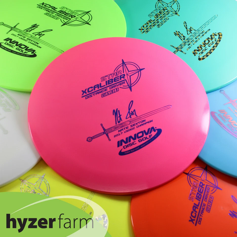 Innova NATE SEXTON STAR XCALIBER *pick a weight and color* Hyzer Farm disc golf - Image 1 of 1
