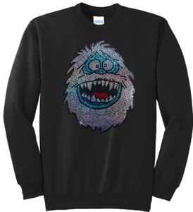 Women's Abominable Snowman Christmas Ladies Sweatshirt Sweat shirt S-4XL - Picture 1 of 1
