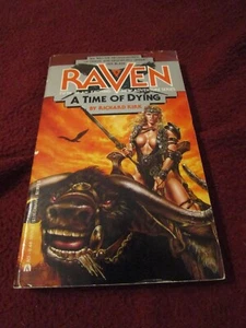 Raven #5 : A Time of Dying by Richard Kirk (1988, pb) fantasy novel - Imagen 1 de 3
