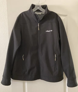 Horizon Air logo Landway Soft Shell Full Zip Jacket Fleece Lined Ladies 2XL - Picture 1 of 9