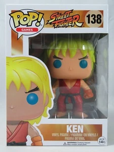 Games Funko Pop - Ken - Street Fighter - No. 138 - Free Protector - Picture 1 of 11