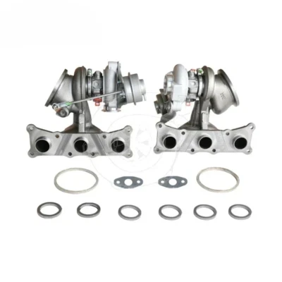 950HP Twin Turbos TD04 19T for BMW N54 535i 135i Z4 X6 740 E60 E89 F71 F01 Foto 1 de 4
