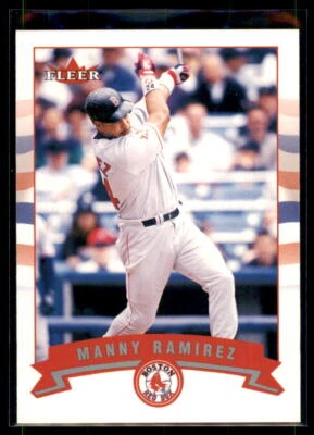 2002 Fleer Manny Ramirez #326 Boston Red Sox - Image 1 of 2